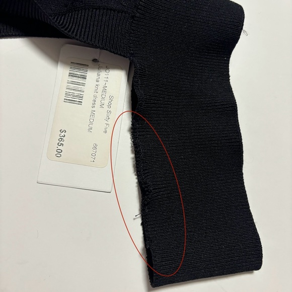 Jonathan Simkhai Black Sweater Dress READ Sz Med NWT - Picture 14 of 16